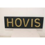 Hovis advertising sign.