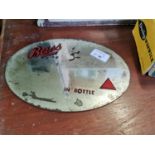 1950's Bass advertising mirror.