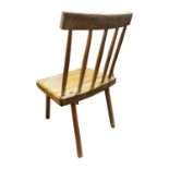 Late 19th C. ash Antrim chair .