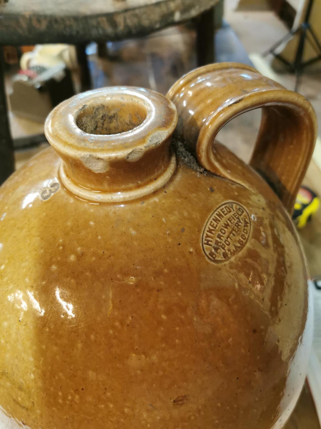 Early 20th C. flagon - Image 2 of 2