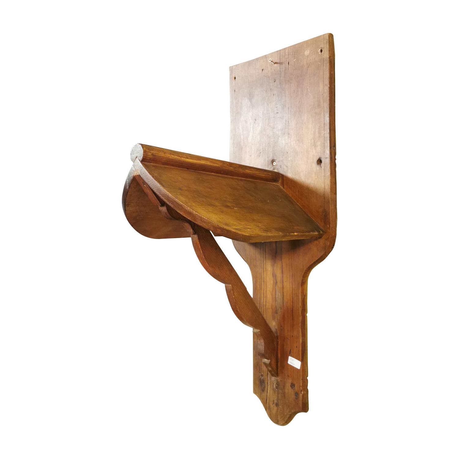 19th C. pine saddle rack