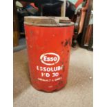 Esso Oil tin can