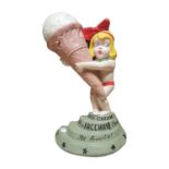 Resin advertising Ice-cream figurine