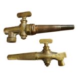 Two early 20th C. Barrel taps