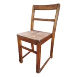 Early 20th. C. pine child's chair