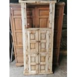 Early 19th. C. pine door frame