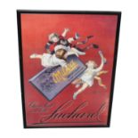 Suchard Chocolate advertising print