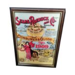 Sears Roebuck and Co framed advertising print. {
