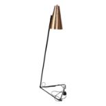 Retro style floor lamp