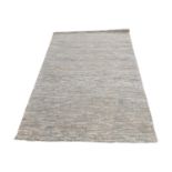 Grey rope design rug