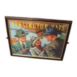 Kensington Hats advertising print