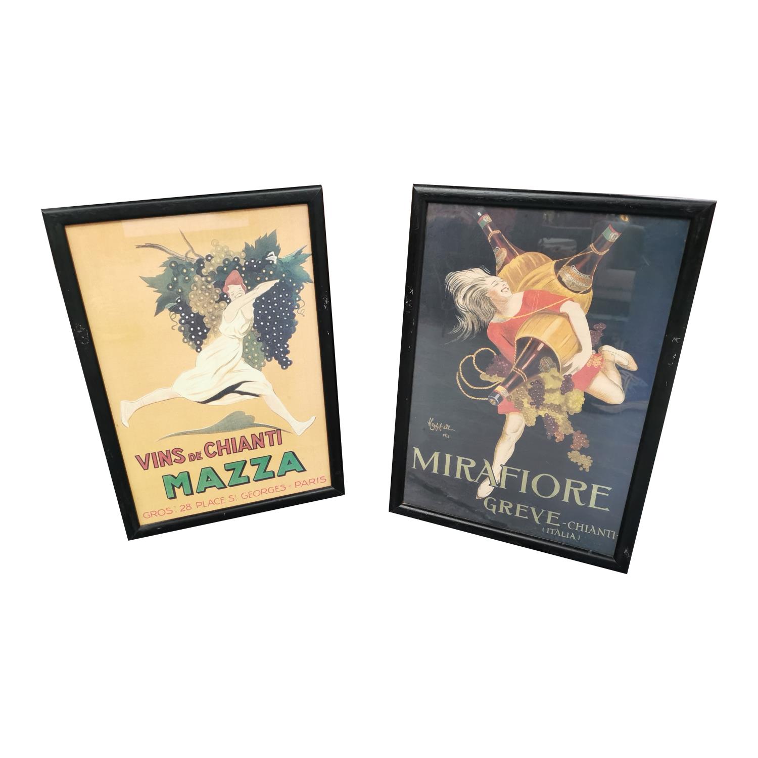 Pair of Chianti prints