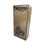 Triumph advertising cabinet