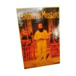 Colmans Mustard wooden advertising board