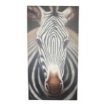 Oleograph of Zebra