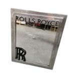 Rolls Royce advertising mirror