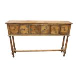 Good quality oak side cabinet