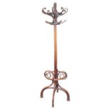 Early 20th. C. bentwood hat and coat stand