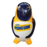 Ceramic Penguin Biscuit Barrel