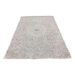 Geometrical design carpet square.