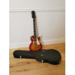 Gibson Epiphone Les Paul model electric guitar.