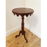 19th. C. mahogany lamp table