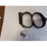 Pair of 19th. C. RIC handcuffs