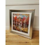 Framed print Woodland scene.