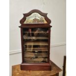 Early 20th C. Kriegsfeld's Cigarette cabinet.