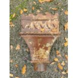 William IV cast iron hopper head