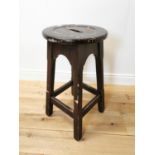 Painted pine counter stool