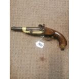 19th. C. percussion pistol