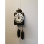 Rare 18th C. Comtoise clock.
