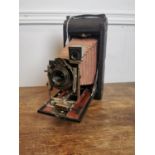 Kodak Automatic TB 10025521 folding red bellows camera