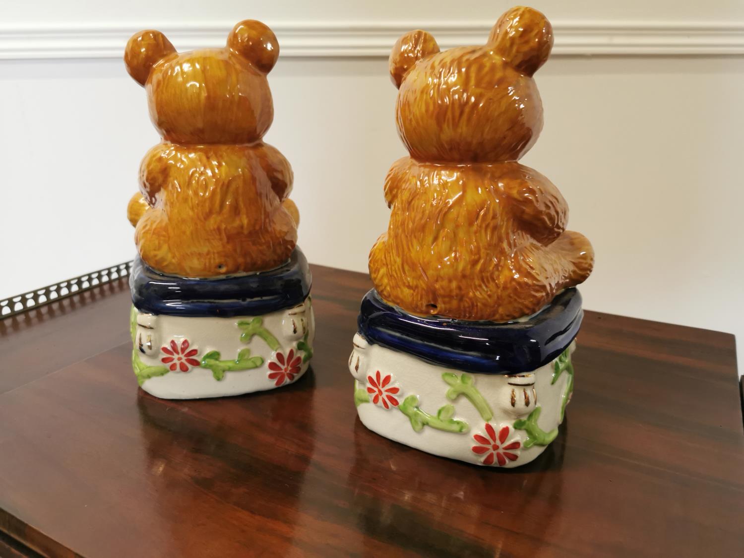 Pair of ceramic Teddy Bears - Image 4 of 4