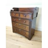 Regency mahogany chest