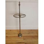 Mid-century chrome stick stand.