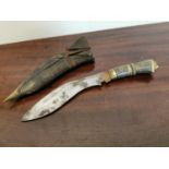 19th C. Gurkha knife.