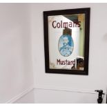 Coleman's Mustard advertising mirror