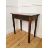 19th. C. mahogany side table