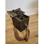 Early 20th C. Army morse code machine.
