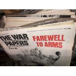 COLLECTION OF WEEKLY THE WAR PAPERS