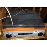 SMALL STEREO TURNTABLE,