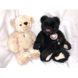 STEIFF TEDDY BEAR AND A CHARLIE BEAR