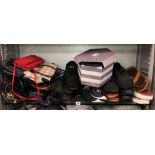 SHELF OF NIKE TRAINERS, ANKLE BOOTS,