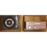 GARRARD RECORD DECK AND A SONY INTEGRATED STEREO AMP TA1630