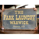 VINTAGE PARK LAUNDRY BOX OF WARWICK