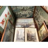 LARGE SELECTION OF VARIOUS PRINTS AND FRAMES