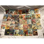 LARGE QUANTITY OF VINTAGE 1960S/EARLY 1970S COMMANDO ACTION COMICS-200 issues