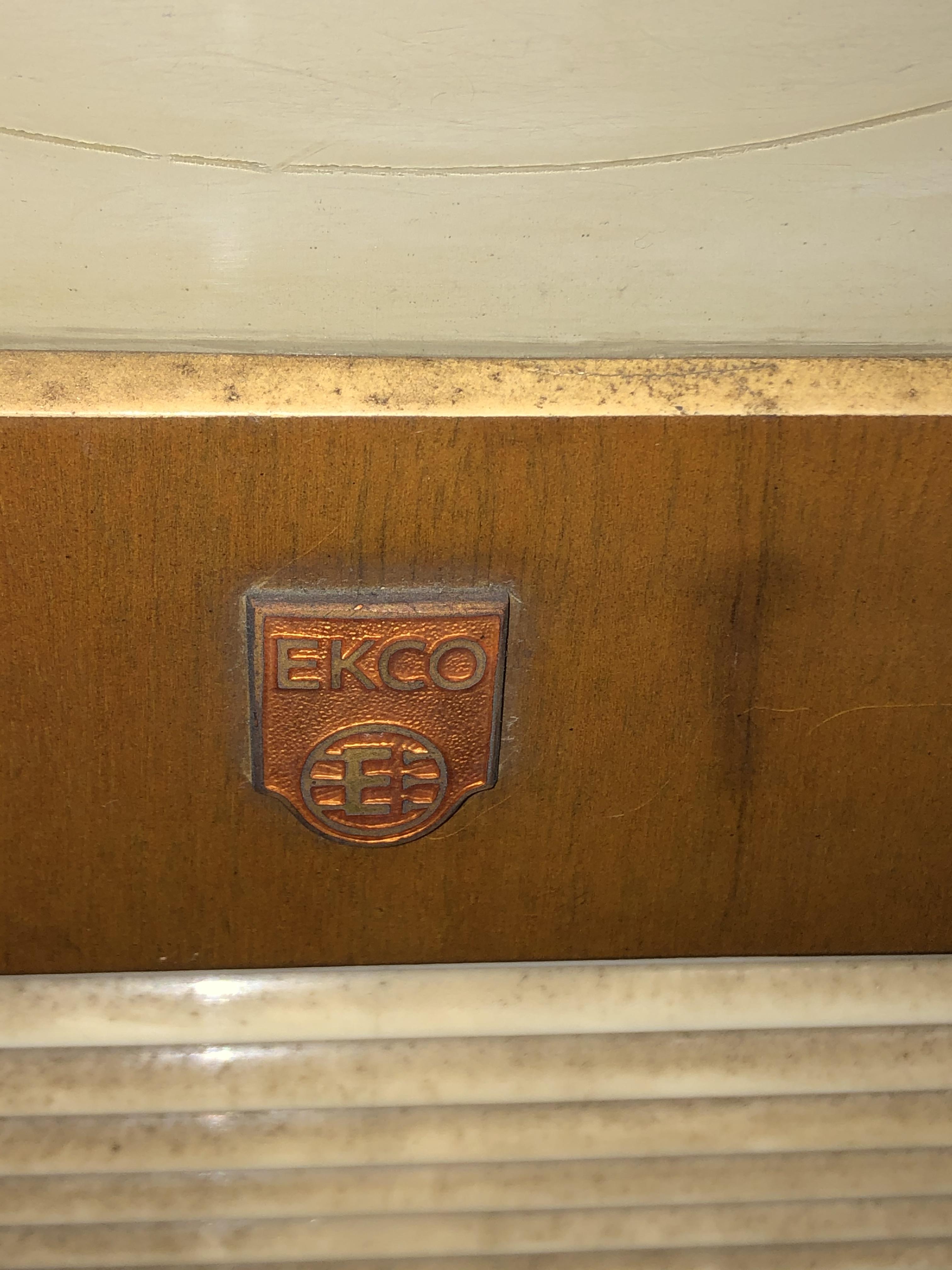 1950S EKCO WALNUT CASED TELEVISION - Image 3 of 3